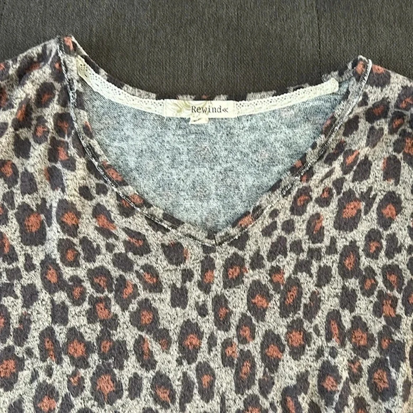 Animal Print Shirt with Tie Waist Detail | Animal Print | Animal Print | Animal - Picture 3 of 6